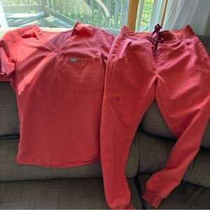 Figs Clay Scrub Set Xs Top Xxs Zamora Scrub Bottoms Womans
